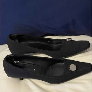 Prada low heel pumps